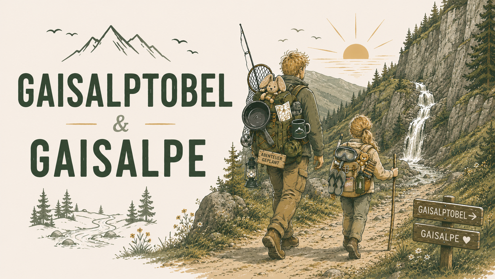 Gaisalptobel & Gaisalpe – unser fünfter Tag in Oberstdorf